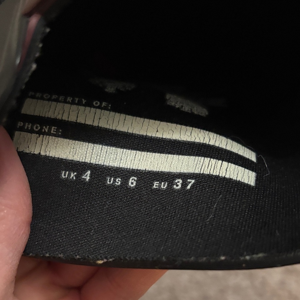 Hunter Black Tall Rain Boots - Picture 7 of 8